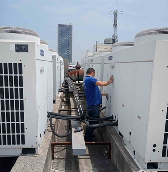 凤泉中央空调制热和不制冷系统维修方法